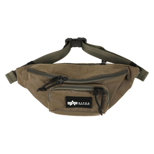 ALPHA Industries（アルファインダストリーズ） ウエストバッグ WAIST BAG オリーブ 6625256 1個（直送品）