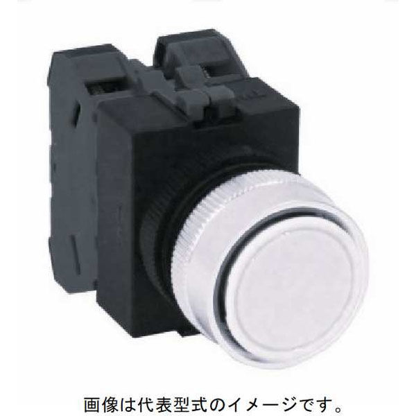 IDEC φ22 TWシリーズ 押ボタンスイッチ 平形 モメンタリ形 M3.5ねじ 