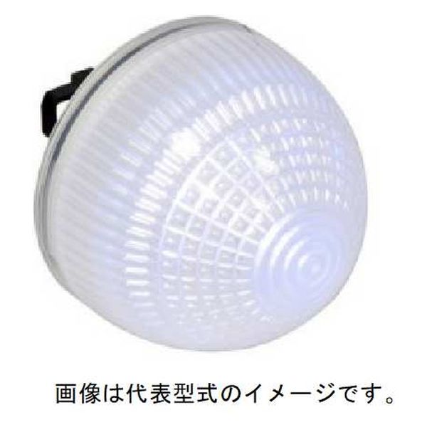 IDEC φ22HWシリーズパイロットライト大形(ドーム形)LED照光AC/DC24V HW1P-5Q4PW 1個（直送品） - アスクル