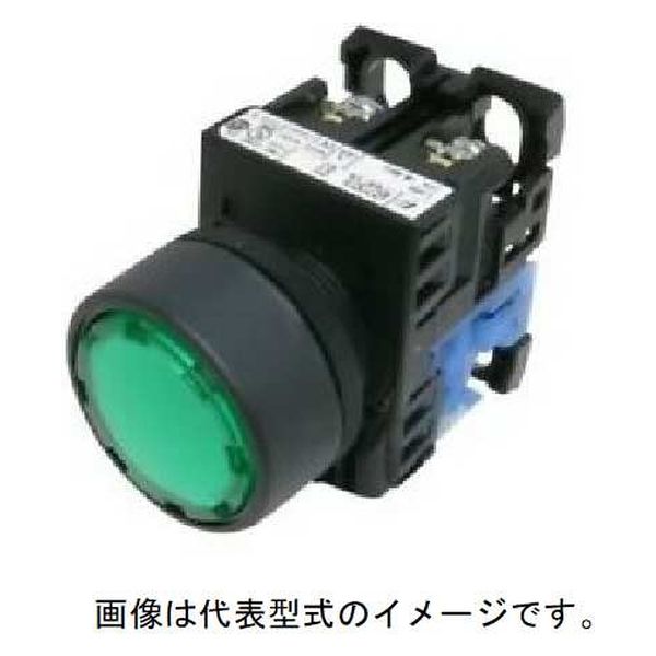 富士電機 φ22 AR22シリーズ照光押しボタンスイッチ緑丸フレーム 富士電機 φ22 AR22シリーズ照光押しボタンスイッチ緑丸フレーム