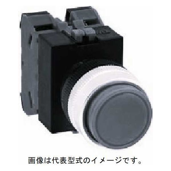 IDEC φ22 TWシリーズ 押ボタンスイッチ 突形 モメンタリ形 M3.5ねじ端子 ABW211B 1個（直送品）