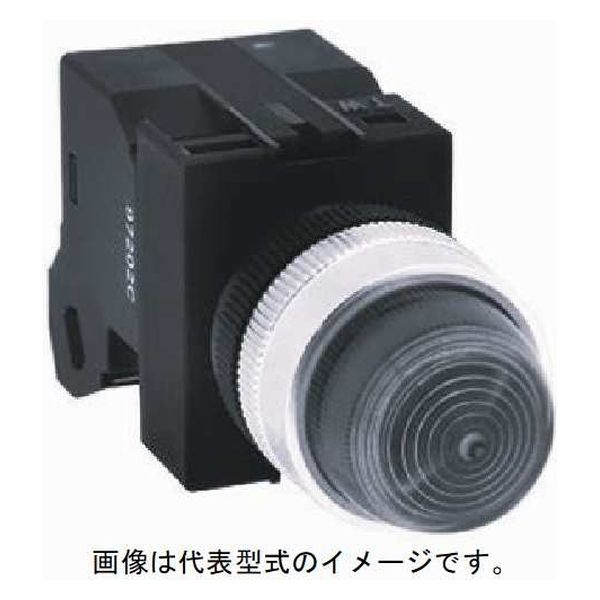 IDEC φ22 TWシリーズ パイロットライト 丸形 LED照光 AC200/220V APW226DG 1個（直送品）