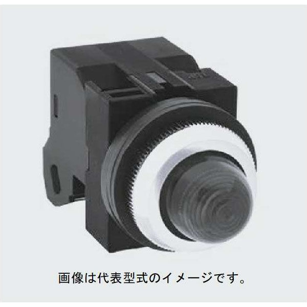 IDEC φ25 TWSシリーズ パイロットライト 丸形 LED照光 AC200/220V APS126DNY 1個（直送品）