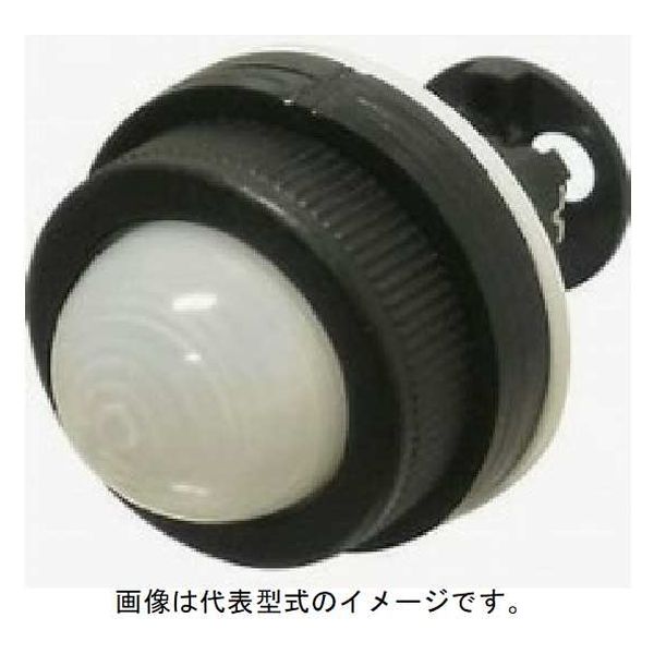 富士電機 φ30 DR30シリーズ 表示灯 白 丸形フレーム ドーム形 AC/DC24V DR30D0L-E3W 1台（直送品）