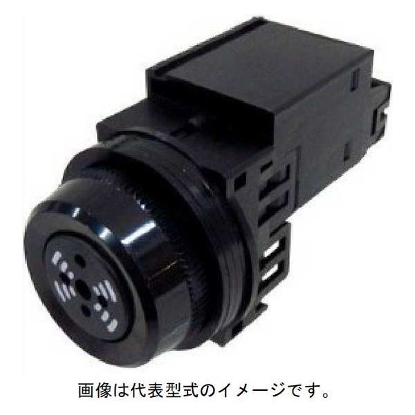 富士電機 φ30 DR30シリーズ標準形 ブザー 黒 丸形フレーム AC200-220V DR30B6-MB 1台（直送品） - アスクル