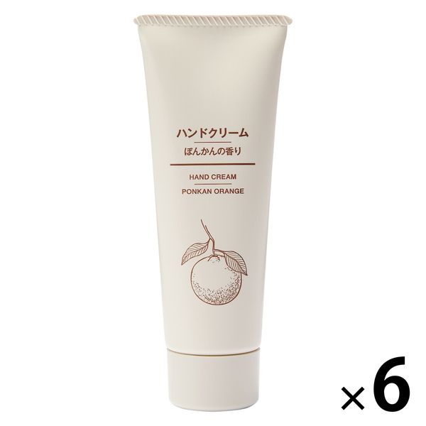 無印良品 ハンドクリーム ぽんかんの香り 50g 1セット（6個） 良品計画