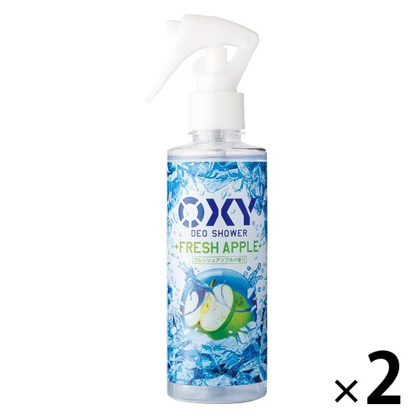 OXY（オキシー）冷却デオシャワー フレッシュアップルの香り 200ml 2個 ロート製薬