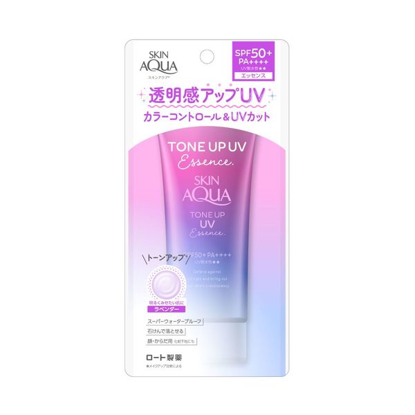 スキンアクア トーンアップUVエッセンス SPF50+ PA++++ 80g - 日焼け止め