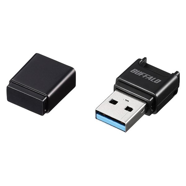 エレコム メモリリーダライタ microSD専用 USB3.0 ストラップ付 ブラック MR3-C008BK 1パック