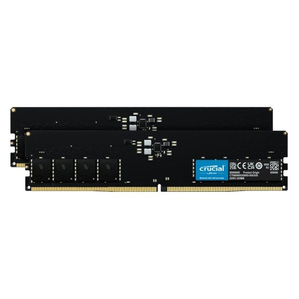 crucial 32GB Kit(2x16GB)DDR5-5600 UDIMM CL46(16Gbit