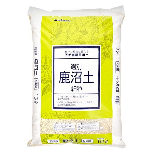 瀬戸ヶ原花苑 選別鹿沼土 細粒 １６Ｌ 289132 1袋（直送品） アスクル