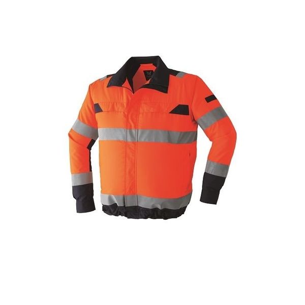 空調服 空調服(R) 高視認長袖ブルゾン(ウェアのみ)/蛍光オレンジS 9204