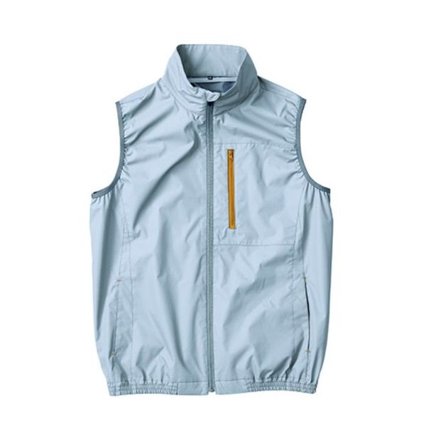 空調服 シルバー ノースリーブ ベスト KU91830C06S6 空調服(R) ベスト KU91830 空調服 服のみ シルバー
