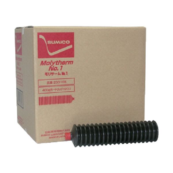 住鉱潤滑剤 住鉱 グリース(耐熱・高荷重用) モリサームNo.1 400g(233165) MS-04-1 1本(1個) 123-0824（直送品）