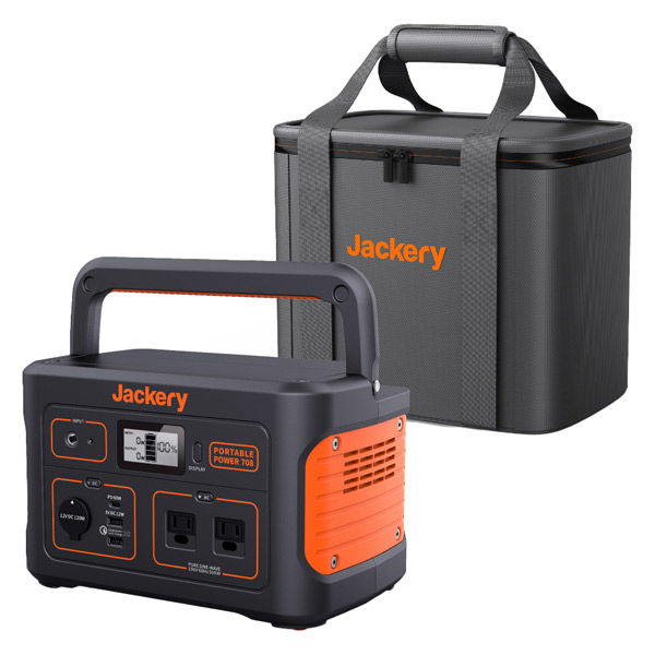 新品】Jackery ポータブル電源 708 大容量191400mAh/708スポーツ ...