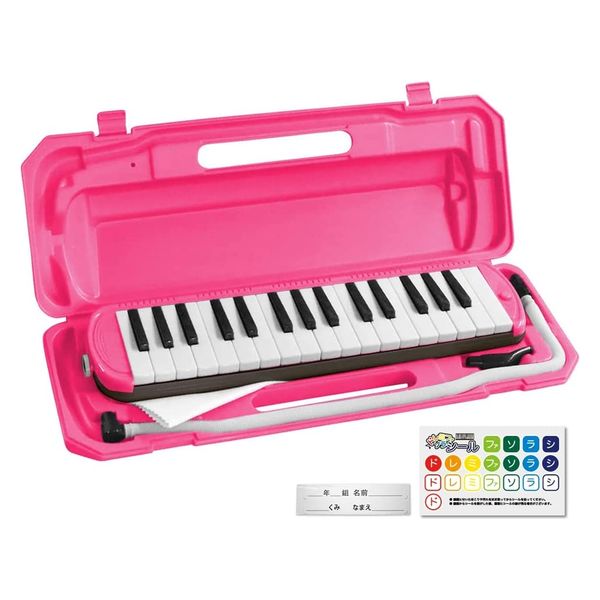 KC キョーリツ 鍵盤ハーモニカ(メロディピアノ) 32鍵 P3001-32K/NEON 