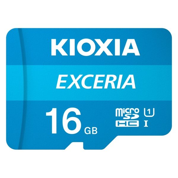 キオクシア EXCERIA microSDカード UHS-I対応 16GB Class10 microSDHC 