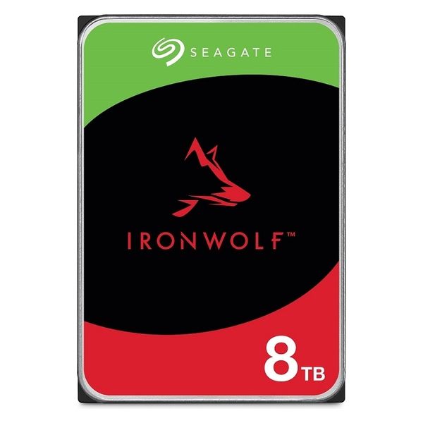 IronWolf NAS HDD 3.5inch SATA 6Gb/s 8TB 5400RPM 256MB 512E ST8000VN002（直送品）