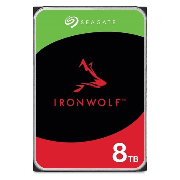 IronWolf NAS HDD 3.5inch SATA 6Gb/s 8TB 5400RPM 256MB 512E