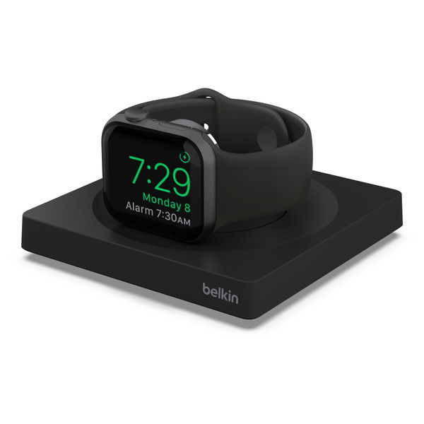 Apple Watch専用 充電器 ワイヤレス ポータブル 全シリーズ対応 USB-Cケーブル付属 ブラック 1個　Belkin ベルキン