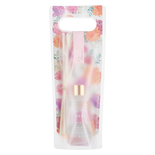 グローバルプロダクトプランニング Days in Bloom BF フレグランスリードディフューザー ローズ 100mL  4517161164770（直送品） - アスクル