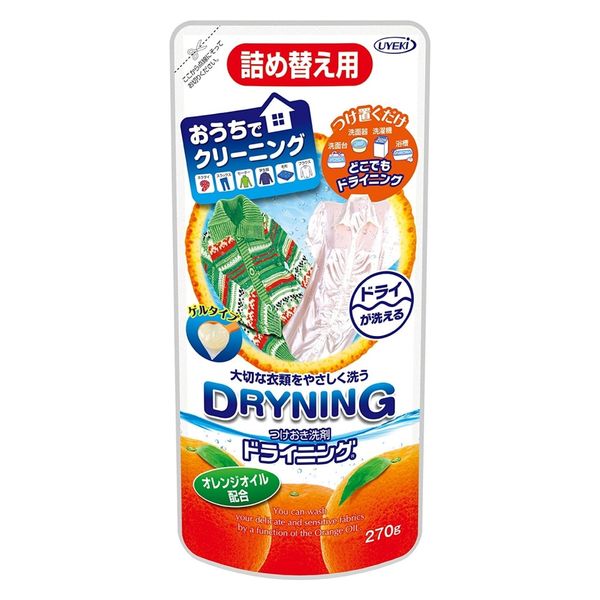 ＵＹＥＫＩ ドライニング　ゲルタイプ（詰め替え用）　２７０ｇ 4968909055322 1セット(24個入)（直送品）