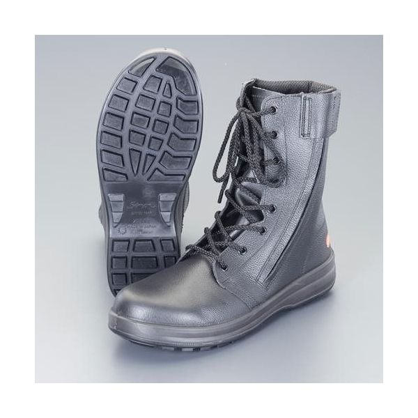 エスコ 24.5cm 安全靴(防災用/踏抜き防止) EA998TD-24.5A 1足（直送品