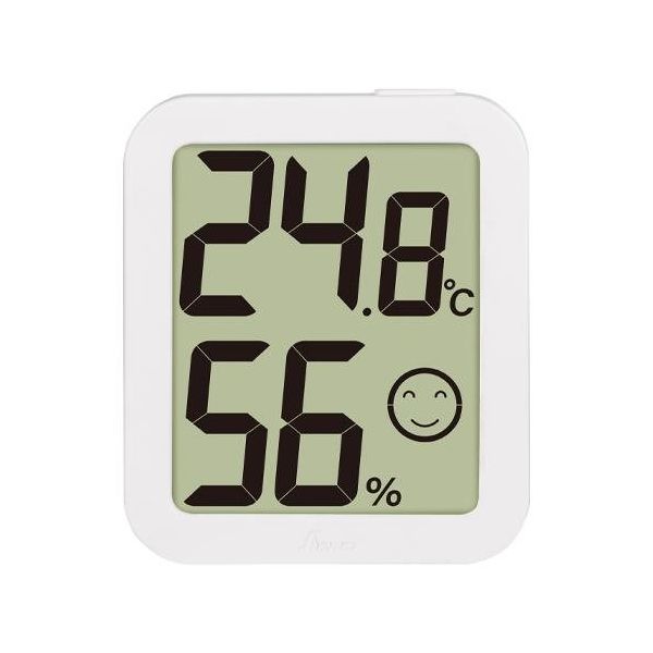 エスコ デジタル最高最低温度・湿度計 EA728AF-4A 1セット(4個)（直送品）
