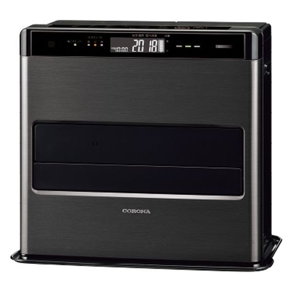 CORONA 石油ファンヒーター グランブラック FH-CWZ46BYD-KG 1台（直送品） - アスクル