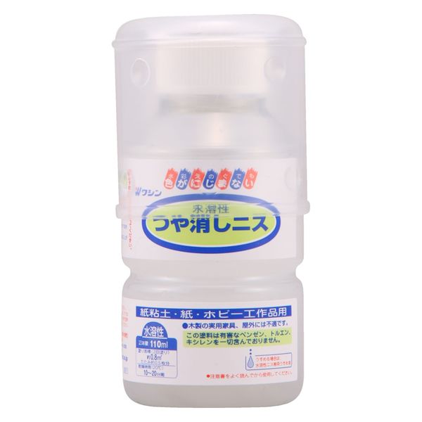 和信ペイント 和信 #941617 水溶性つや消しニス 110ml　1本（直送品）