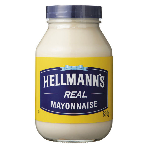 HELLMANN'S ケ)業務用 ヘルマンリアルマヨネーズ 1ケース 860G×12　常温（直送品）