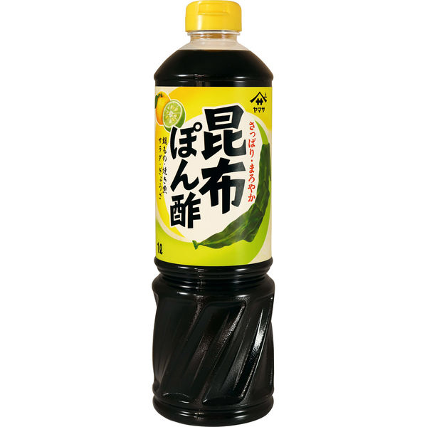 ヤマサ醤油 業務用　昆布ぽん酢　1ケース　1L×6（直送品）