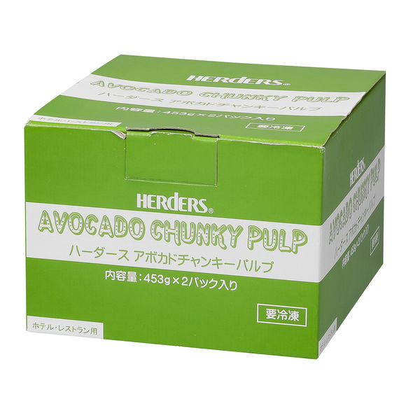 丸源飲料工業 ケ)業務用 アボカドチャンキーパルプ 1ケース 453G