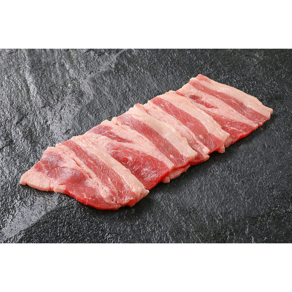 旭屋ミートセンター ケ)業務用 US産牛カルビ(4mm8cm) 1ケース(20