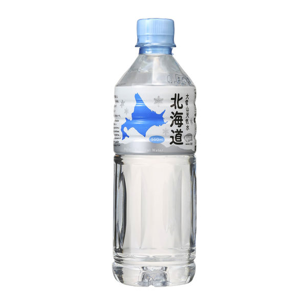 ロジネットジャパン ケ)業務用 大雪山天然水北海道 243484 1ケース 550ML×24　常温（直送品）