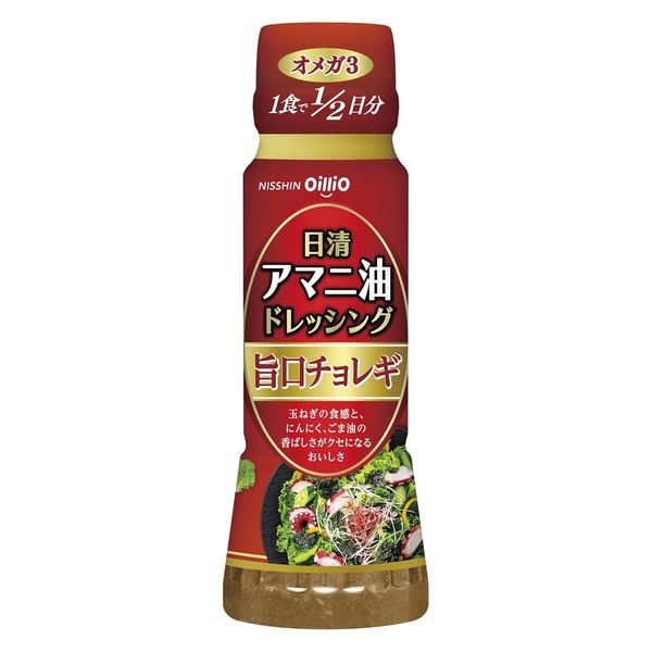 日清アマニ油ドレッシング 旨口チョレギ 160ml 1個 日清オイリオ