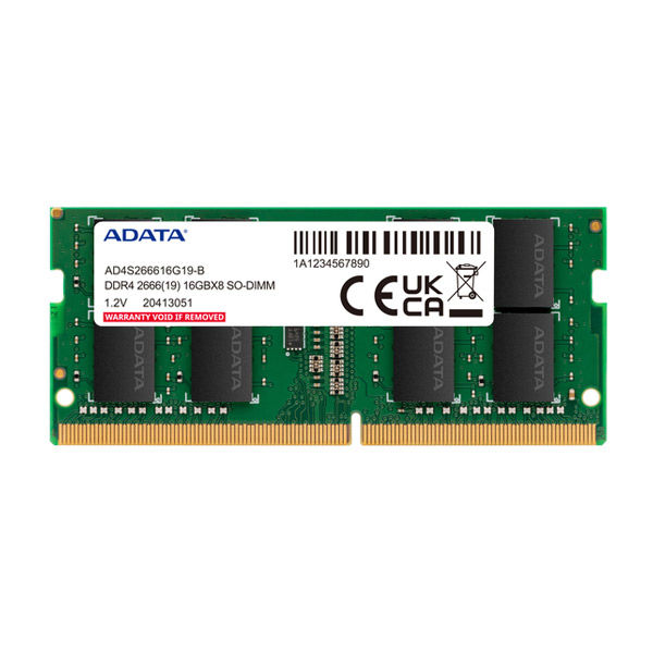 ADATA ノート用メモリ １６ＧＢ ＤＤＲ４ー２６６６（ＰＣ４ー