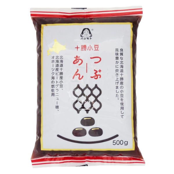 橋本食糧工業 ゆであずき 甘さ控えめ 北海道産小豆使用 190g 1個 缶詰