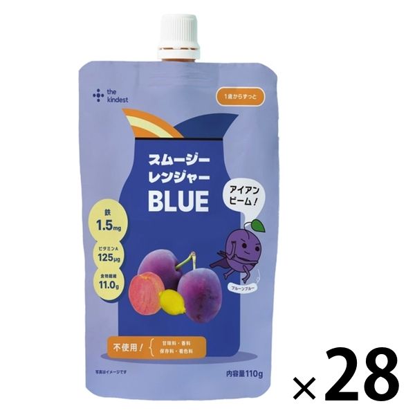 【1才頃から】 スムージーレンジャー ブルー 28個 MiL