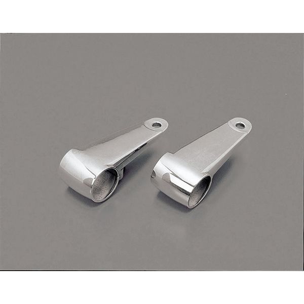 キジマ ヘッドライトステー アルミバフ 39/41mm 205-026 1セット