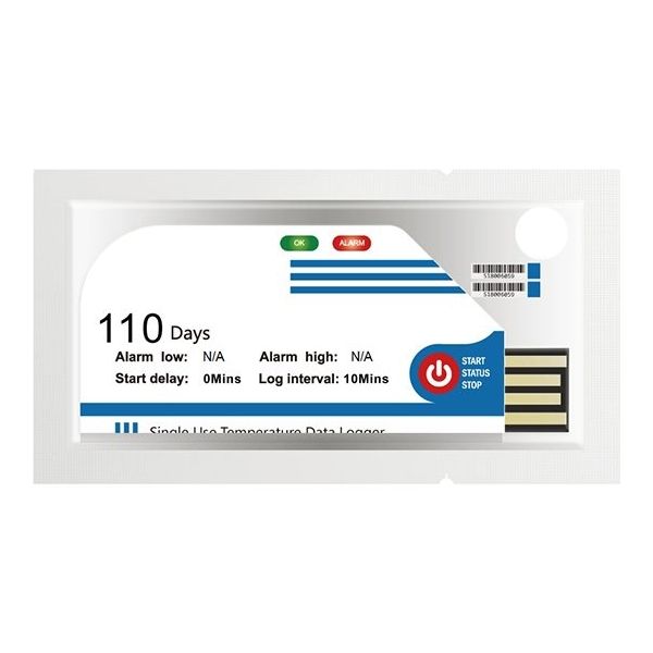 ビットストロング 温度ロガー(使い切りタイプ) 設定変更機能あり 20個入 BS-LOG-TempG1V2-20P 1箱(20個)（直送品）