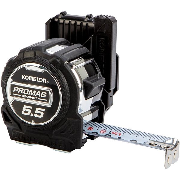 コメロン PROMAGu0026クイックドロー 25mm×5.5m 本体下部マグネット・コンベックスホルダー付 KMC-83PML 1個（直送品）