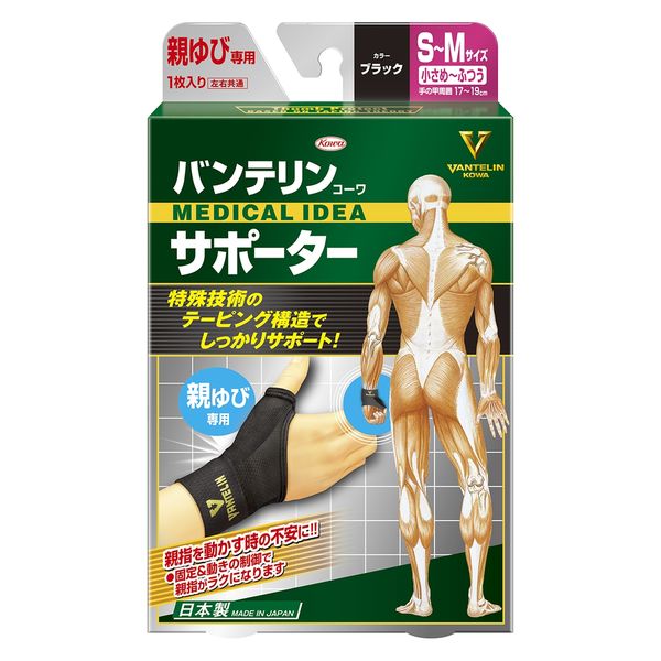 興和 バンテリンコーワサポーター親ゆび用 小さめ~ふつう