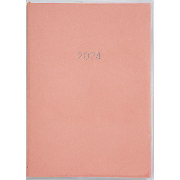 高橋書店 【2024年版】ミアクレール6 B6 月間 月曜始まり ピンク 510 1冊（直送品）