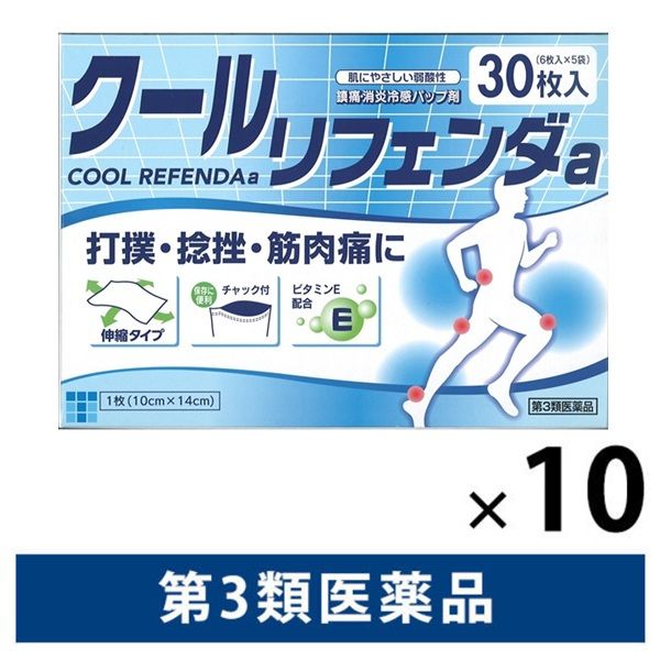Amazon | 【第3類医薬品】クールリフェンダ 30枚 | タカミツ