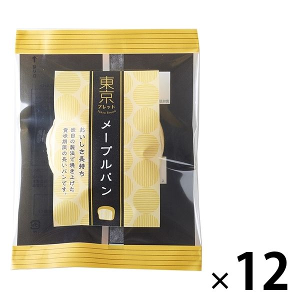 東京ブレッド メープルパン 1セット（12個）ロングライフパン