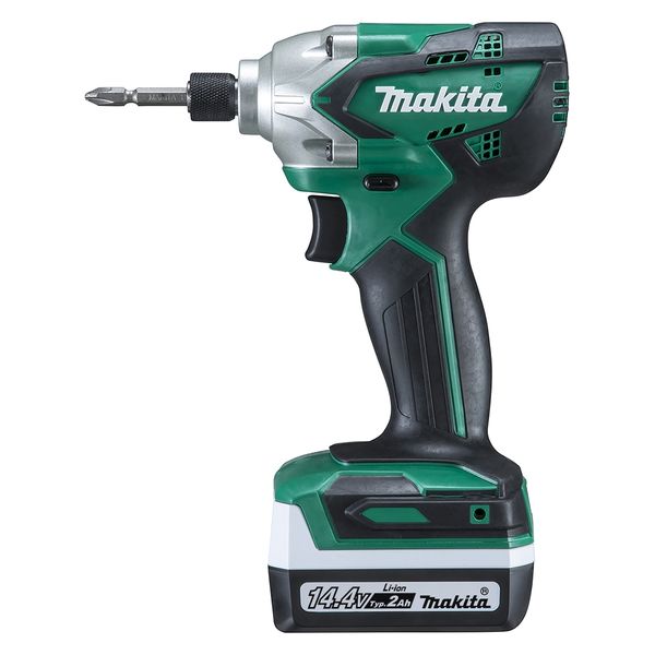 再再販43/Д414★makita 充電式インパクトドライバー TD172DGX AR★18v★充電器＆純正バッテリー2個付き★レッド 本体