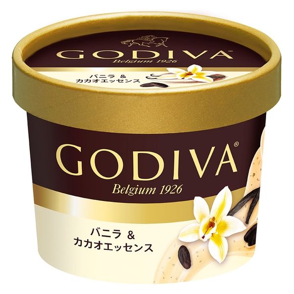 ゴディバ [アイス] ゴディバ バニラ＆カカオエッセンス 90ｍｌ×36個 4531714089662（直送品）