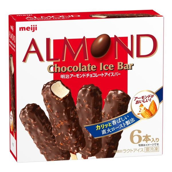 明治 [アイス] 明治 アーモンドチョコレートアイスバー 282ml×8個