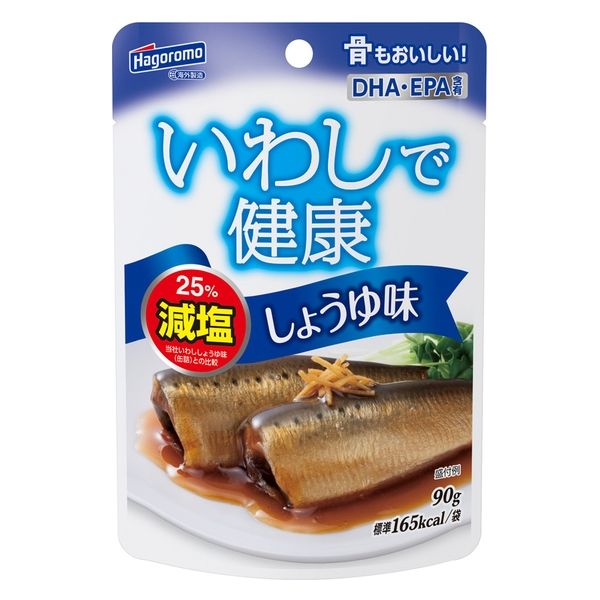 はごろもフーズ いわしで健康 しょうゆ味（パウチ） 90g×3個 4902560041904（直送品） アスクル